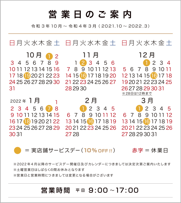 サービスデー2021